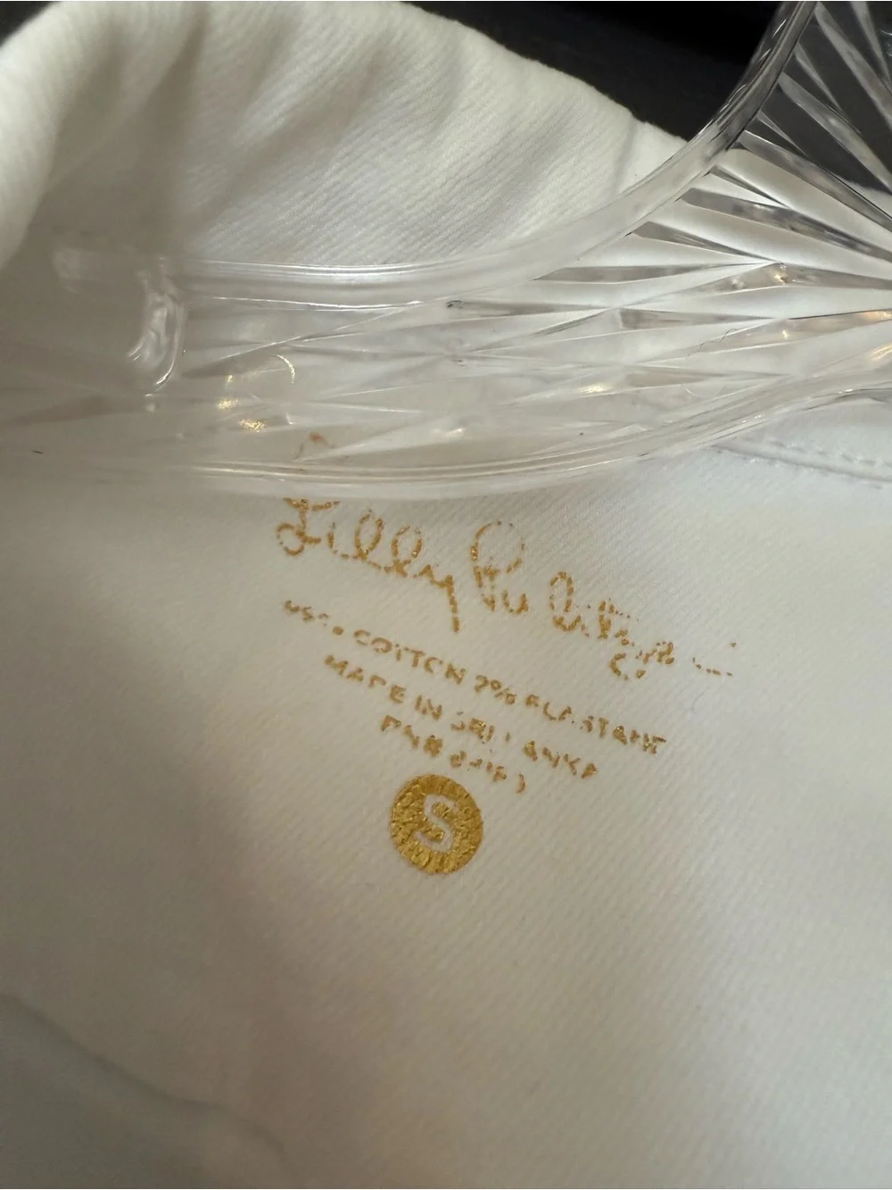 Lilly Pulitzer seaspray denim jacket - Picture 3 of 4